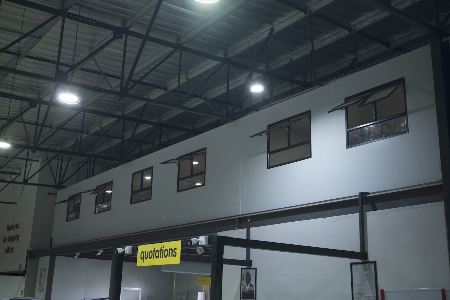 prefabricated offices by Groundswell Structures in Hrare